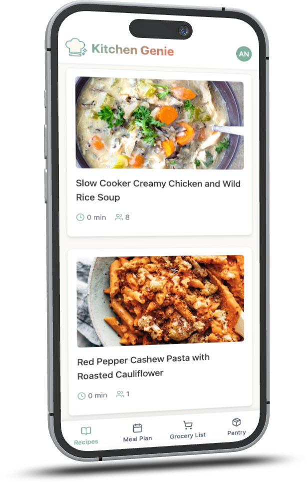 Recipe Dashboard